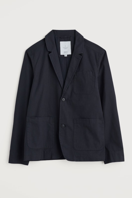 männer towen bio-baumwolle blazer
