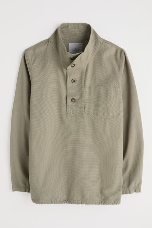 männer s clay stone bio-baumwolle pullover kittel