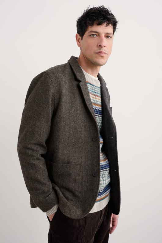 männer pelynt textured blazer