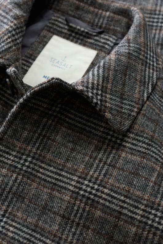 männer dollen check coat