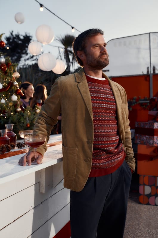 männer plantsman cord blazer