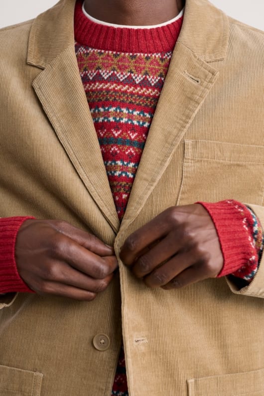 männer plantsman cord blazer