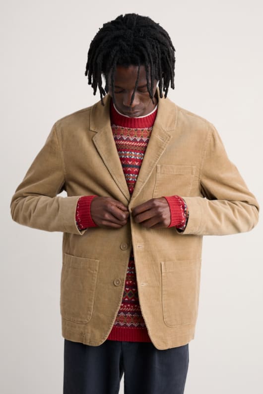 männer plantsman cord blazer