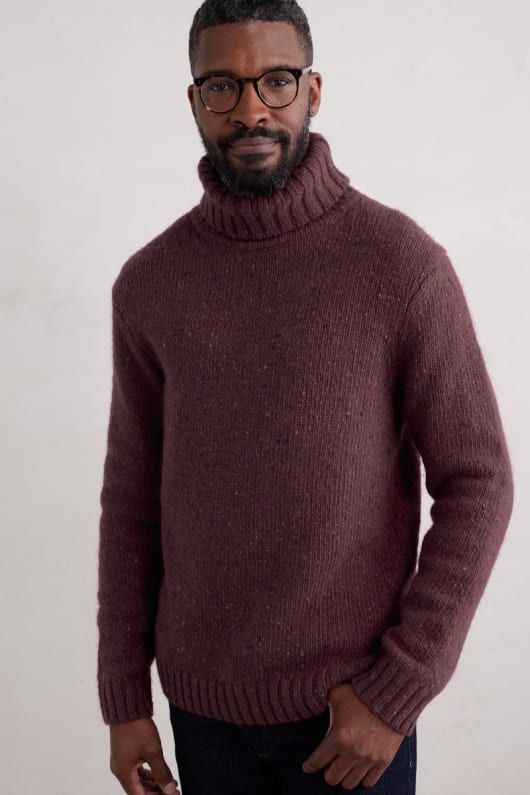 männer aufforstung lambswool jumper