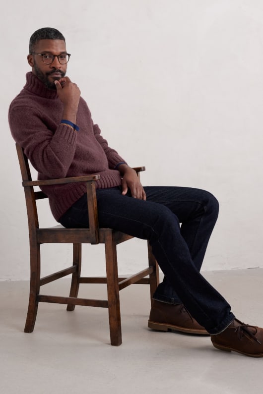 männer aufforstung lambswool jumper