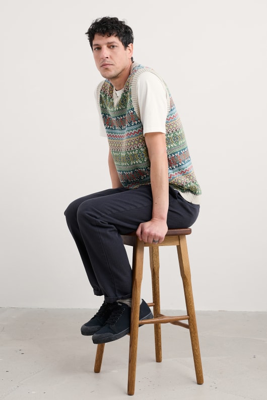 männer kitto fair isle vest