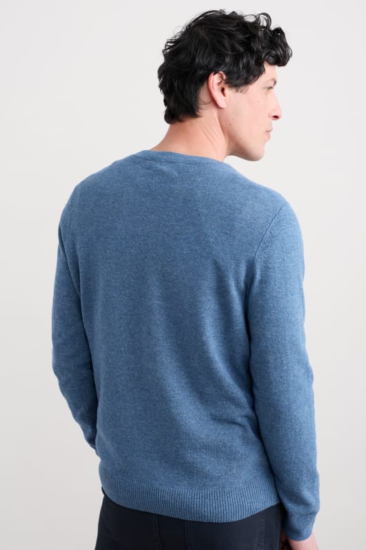 men s prow merino-rich jumper