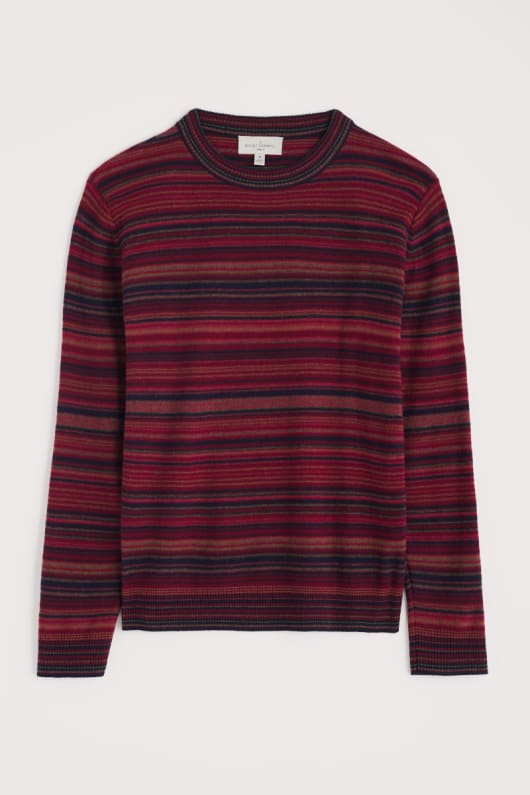 männer s notebook gestreiften pullover mit lammwolle