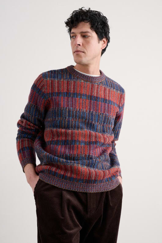 männer polkirt check jumper
