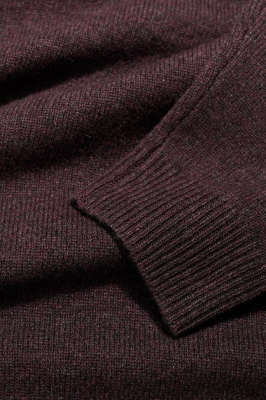 männer s transparent lambswool blend cardigan