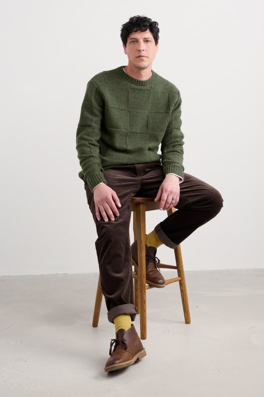männer gwelva textured jumper