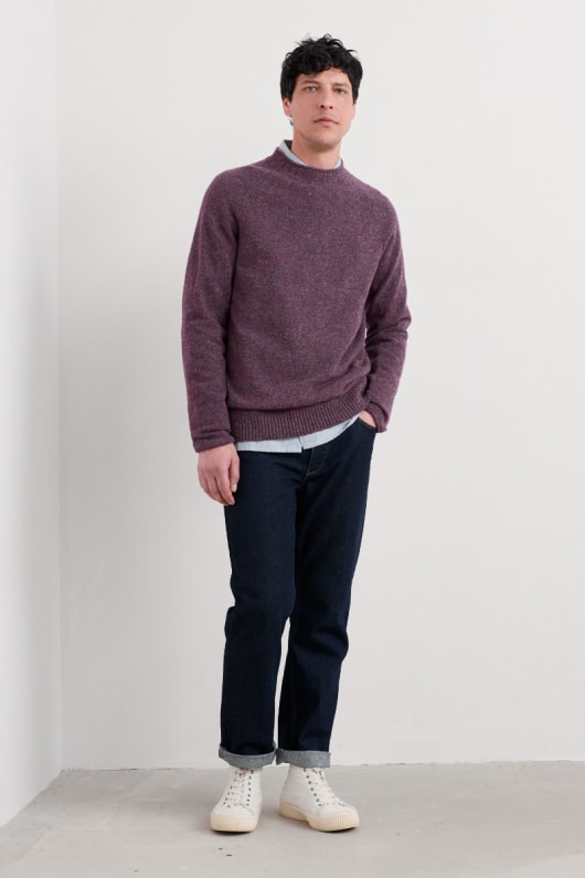 männer fitcher gestrickte jumper
