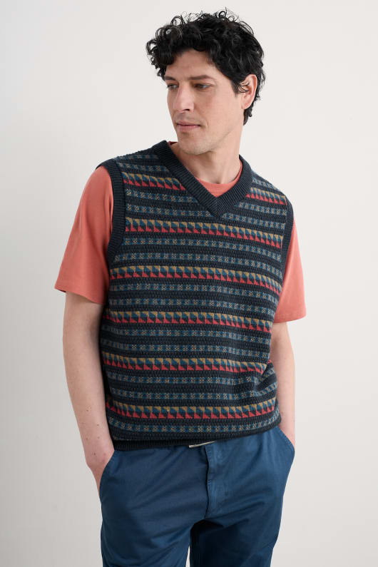 men s fair isle walt weste