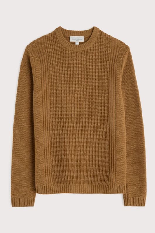 männer porthcew textured jumper