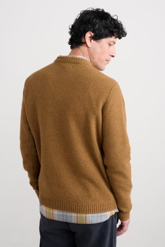 männer porthcew textured jumper