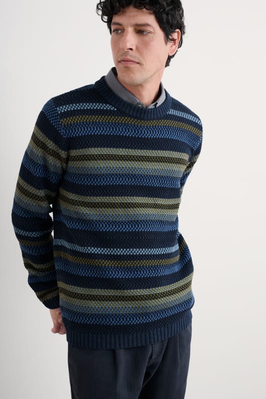 männer tynwen gestreift pullover