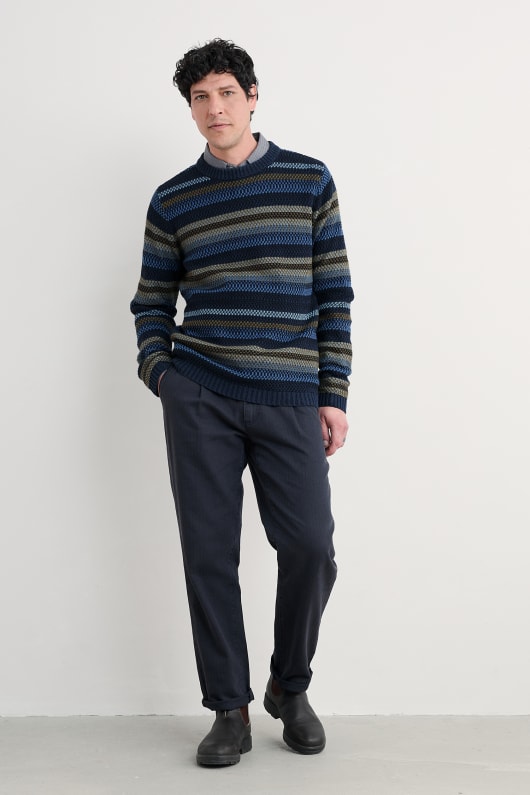 männer tynwen gestreift pullover