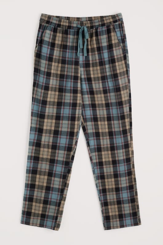men s connerton-schlafanzug-hose in gots-zertifizierte bio-baumwolle flanell