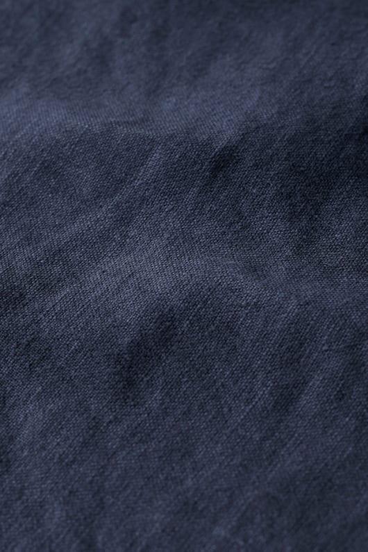 männer kurator leinen shirt