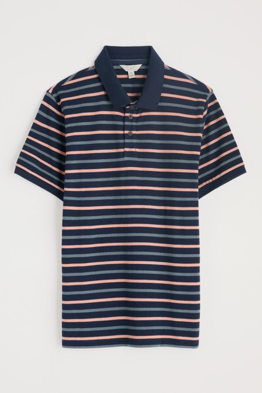men s balefire gestreiften polo bio-baumwolle