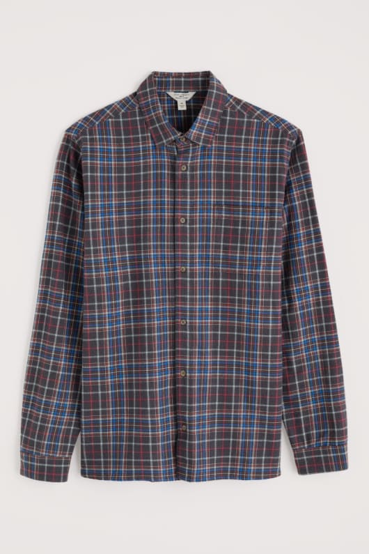 männer fathomer checked shirt