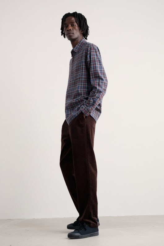 männer fathomer checked shirt