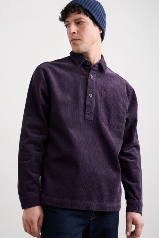 männer s arrowhead hälfte kapuze cord shirt