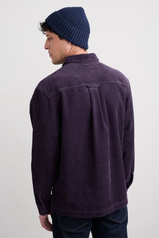 männer s arrowhead hälfte kapuze cord shirt