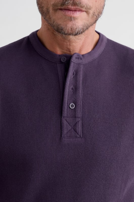 männer brigantine henley top in bio-baumwolle