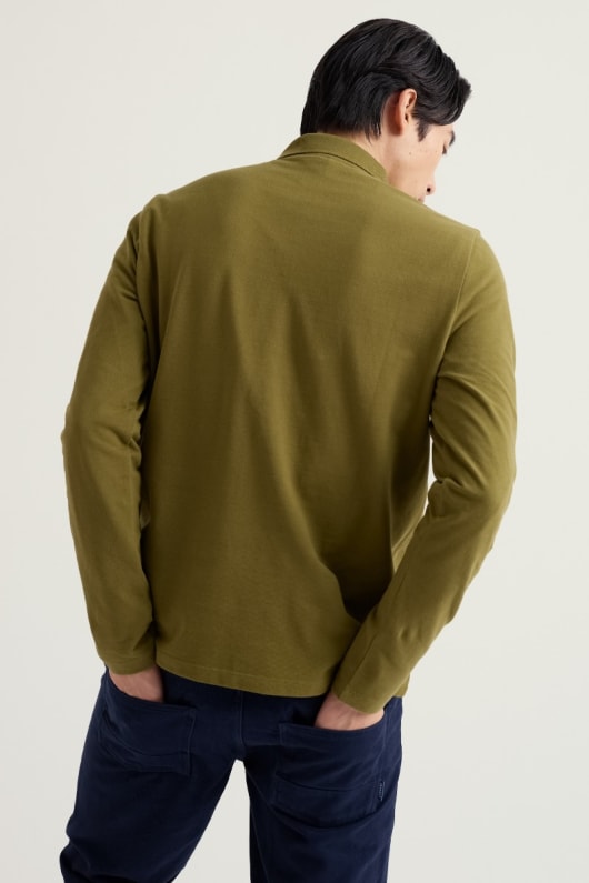 men s balefire long sleeve polo