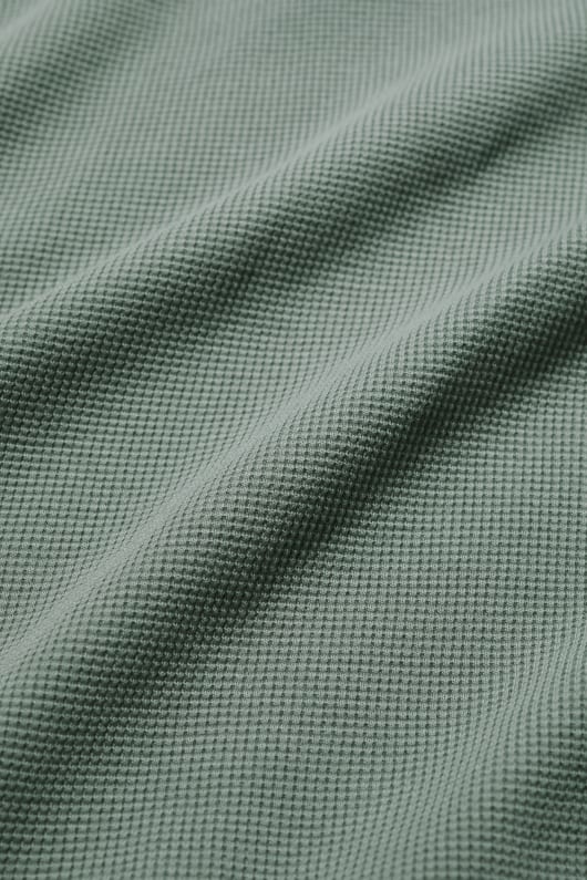 männer jackline waffel jersey top