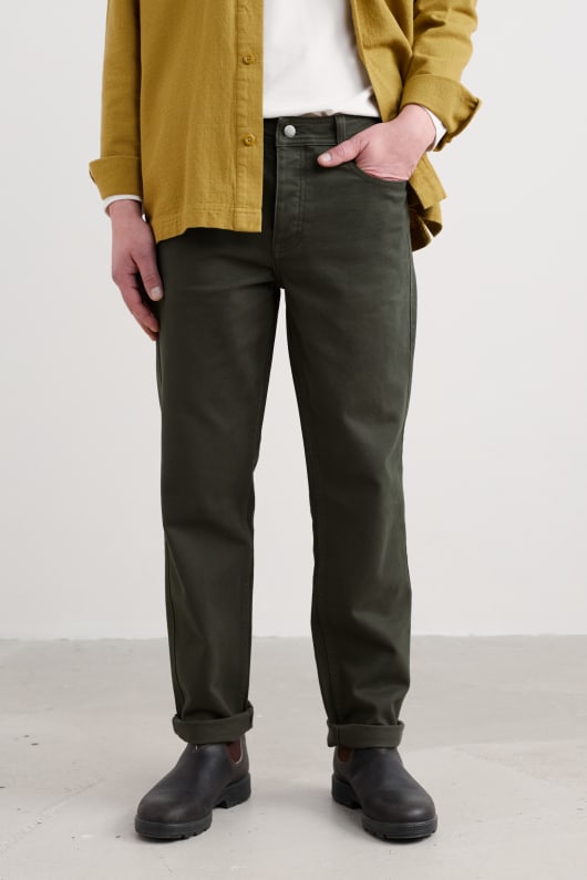 men s felling straight leg hose