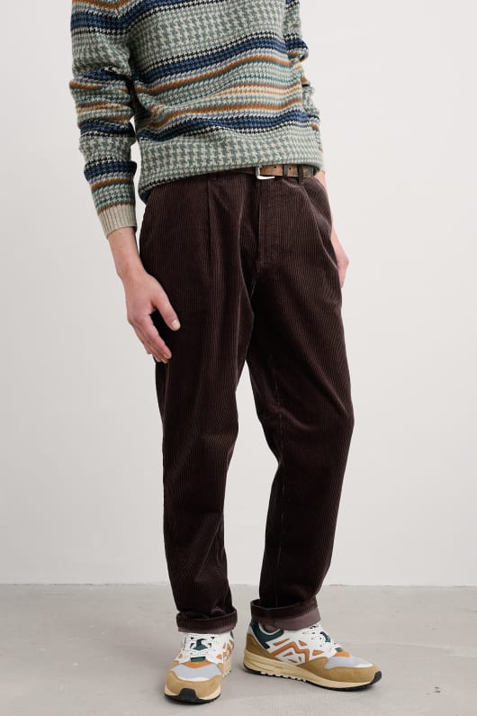 men s yeoman entspannter tapered-hosen-kabel