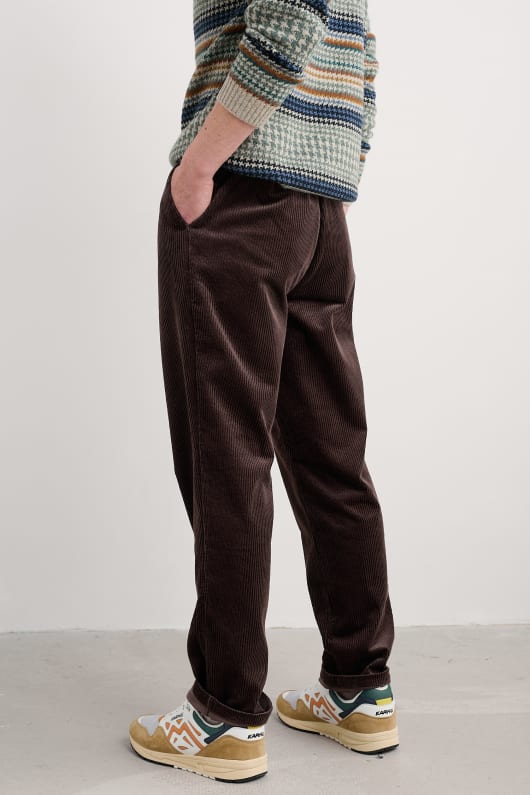 men s yeoman entspannter tapered-hosen-kabel