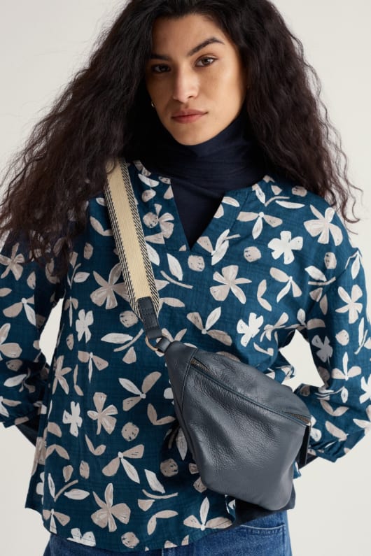wyllow crossbody leder tasche