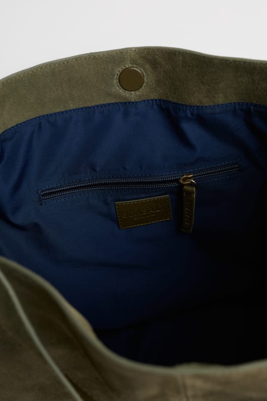 annet wildleder schulter tasche