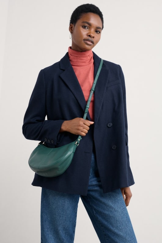 headingley leder crossbody tasche