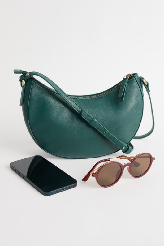 headingley leder crossbody tasche