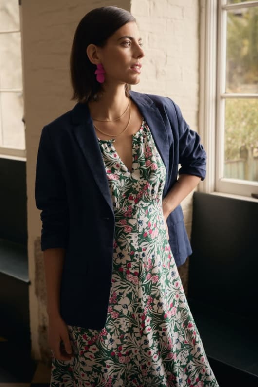 erica fitted blazer