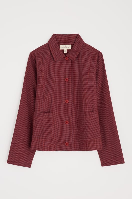 carnon downs jacke in gots-zertifizierte bio-baumwolle