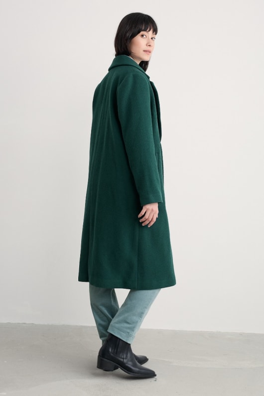 budock wool-blend coat