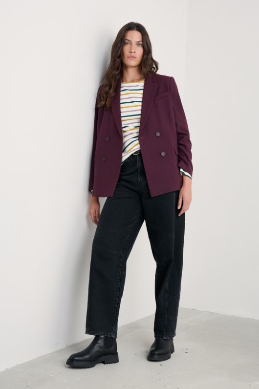 lowena wool-blend blazer