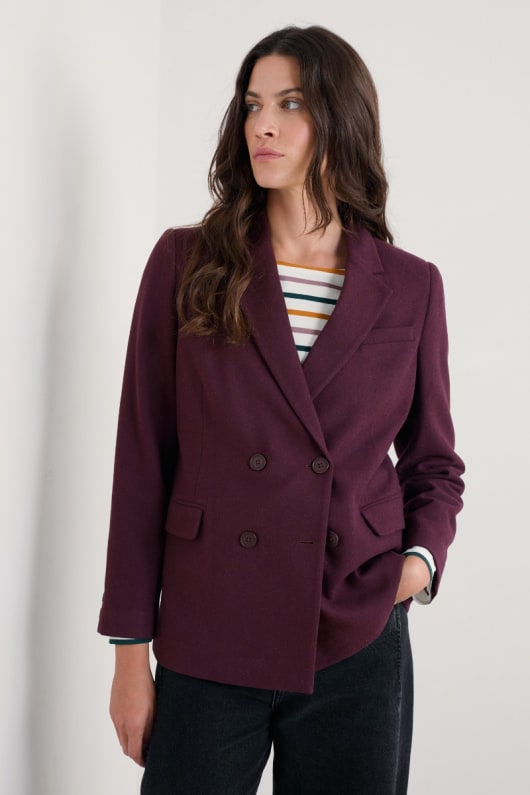 lowena wool-blend blazer