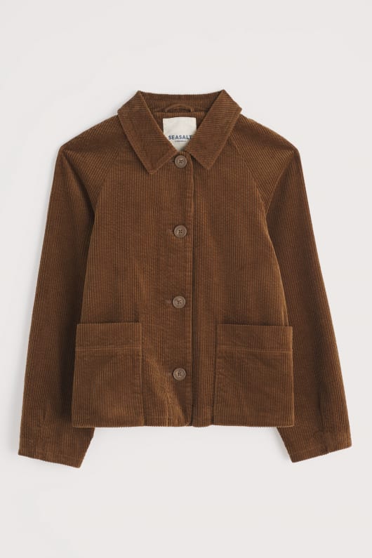 das ocean mist cord-jacke