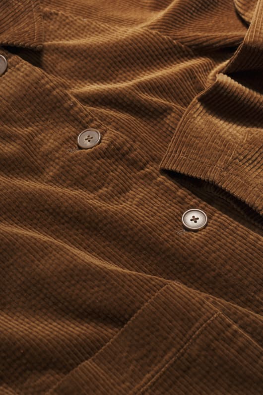 das ocean mist cord-jacke