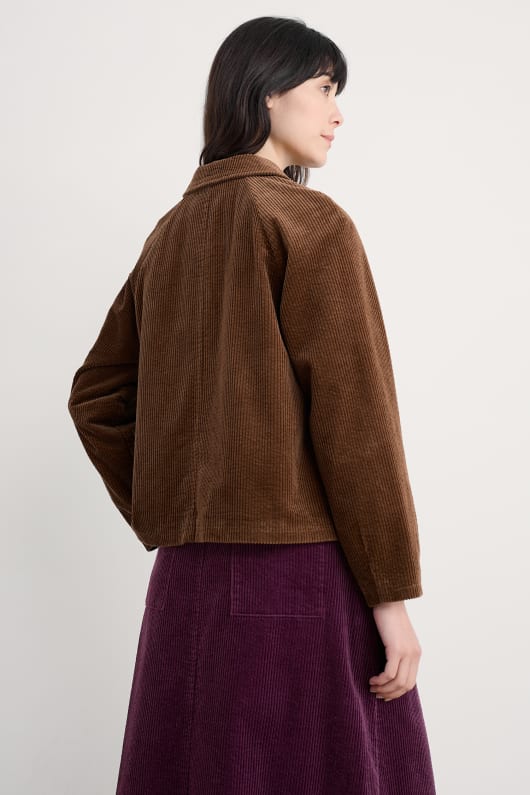 das ocean mist cord-jacke