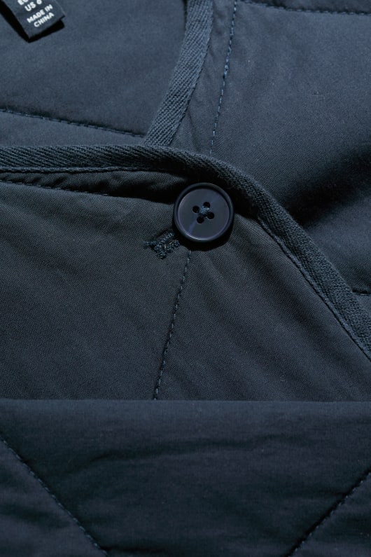 swift scheune bio-baumwolle gesteppte jacke