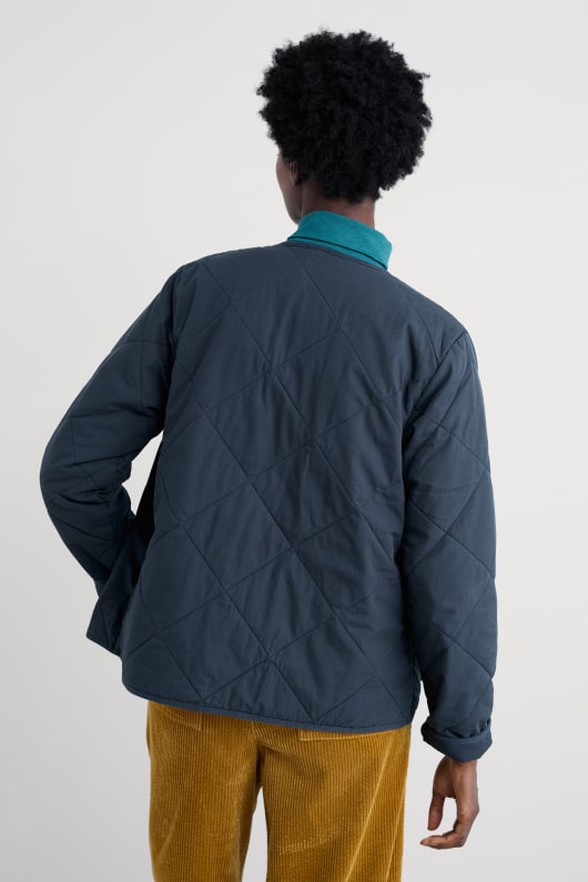 swift scheune bio-baumwolle gesteppte jacke