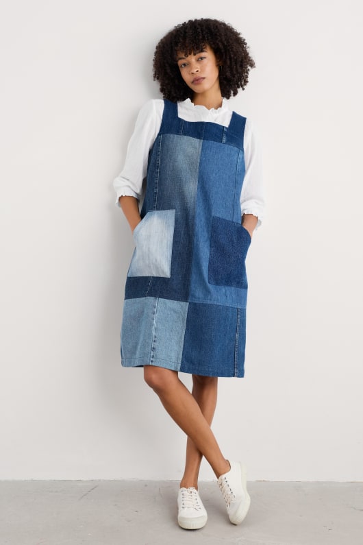 jenseits von retro-x meersalz calican trägerkleid