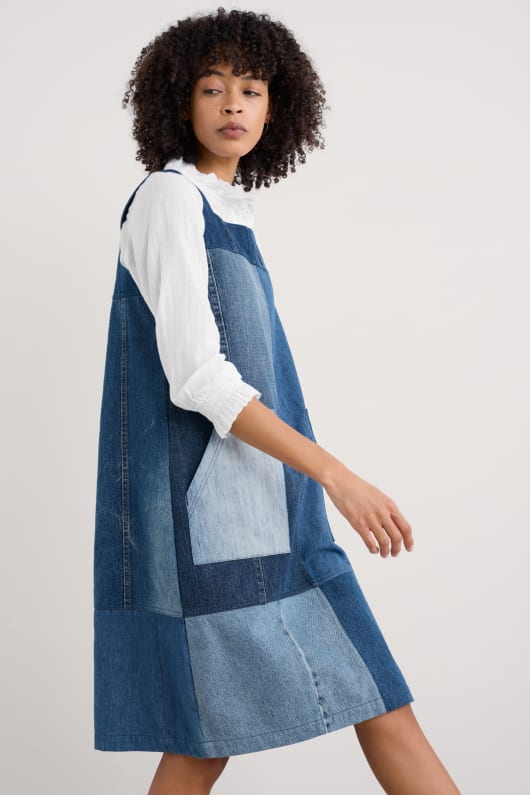 jenseits von retro-x meersalz calican trägerkleid